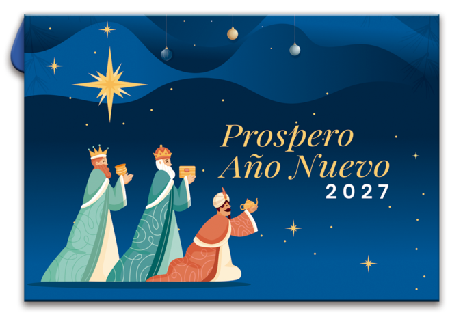 Almanaque tarjeta AT 2027